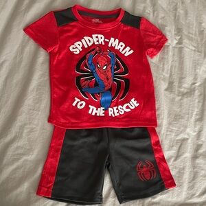 Marvel Spider-Man Red and Black Kids Set size 2T